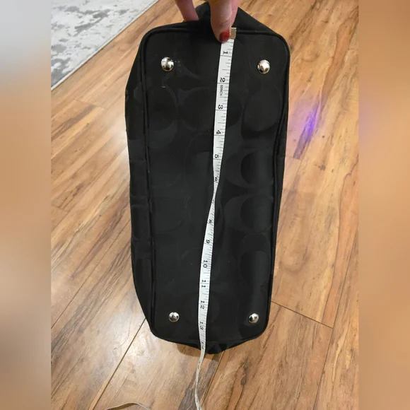 COACH Floral Applique Shoulder Bag - Picture 3 of 12